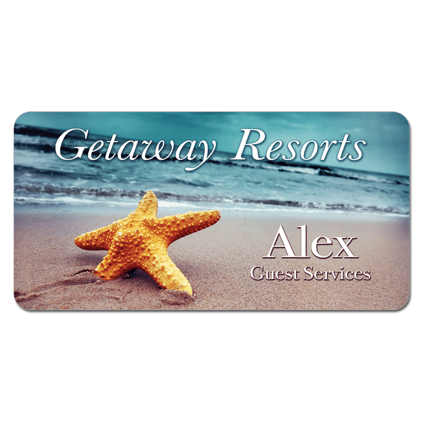 Name Badge - FRP Full Color