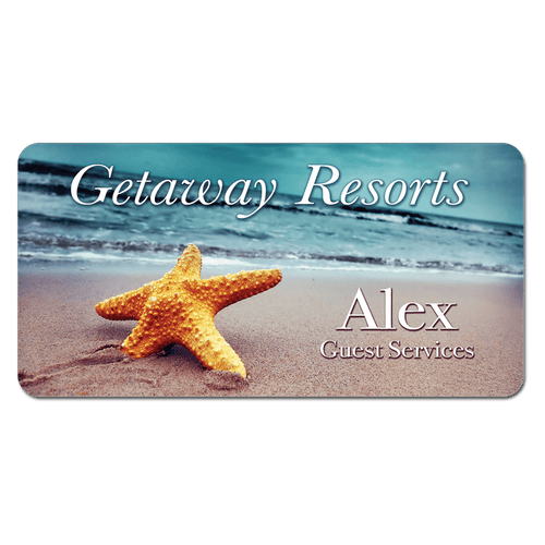 Name Badge - FRP Full Color