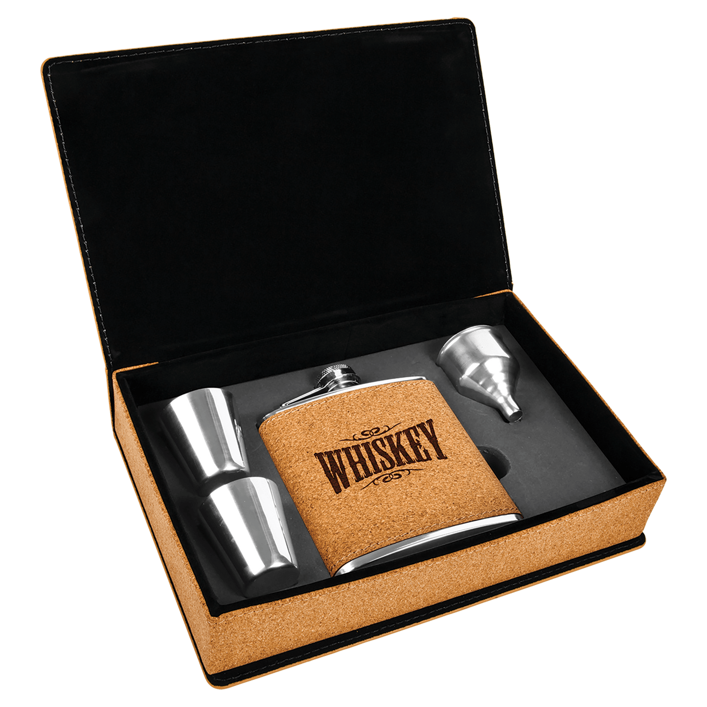 Cork Flask Gift Set