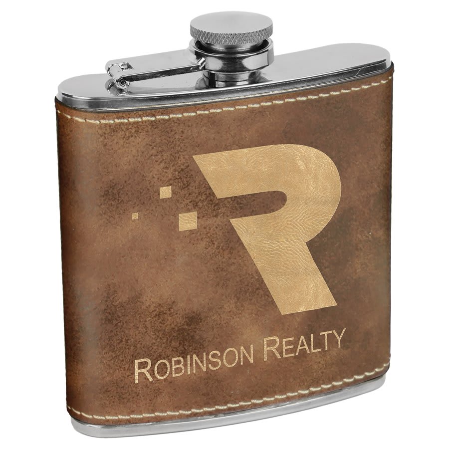 Leatherette Flask