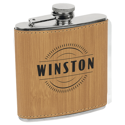 Leatherette Flask