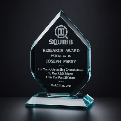 Flame Series Jade Acrylic Award