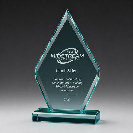 Flame Series Jade Acrylic Award
