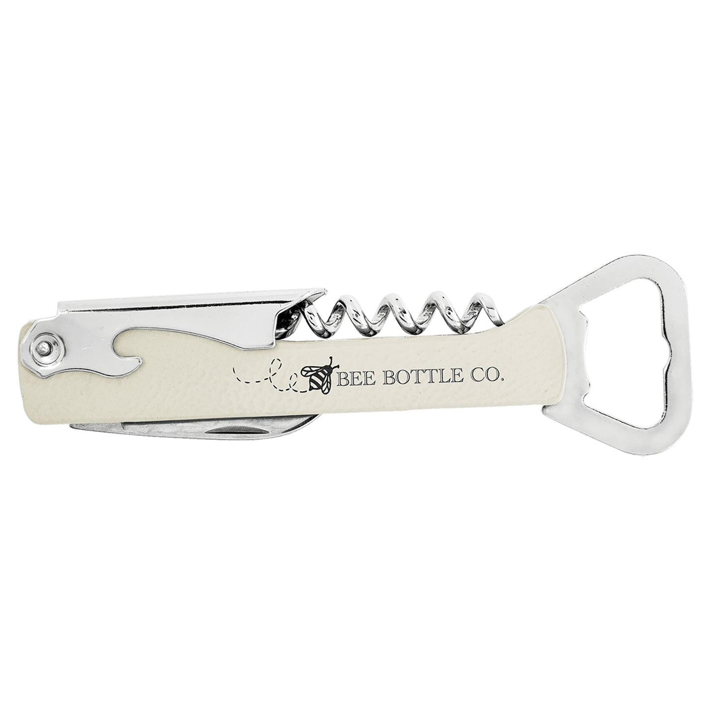 Leatherette Wine Bottle Opener
