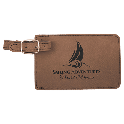 Leatherette Luggage Tag