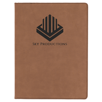 Leatherette Portfolio Notepad