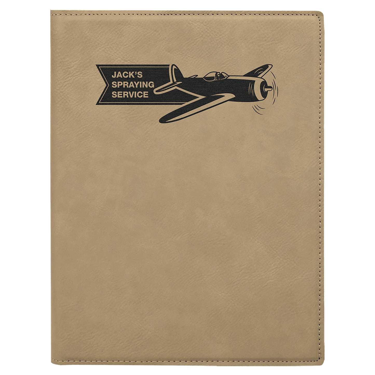 Leatherette Small Portfolio Notepad