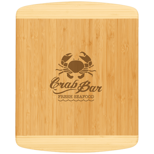 Bamboo 2-Tone Cutting Board
