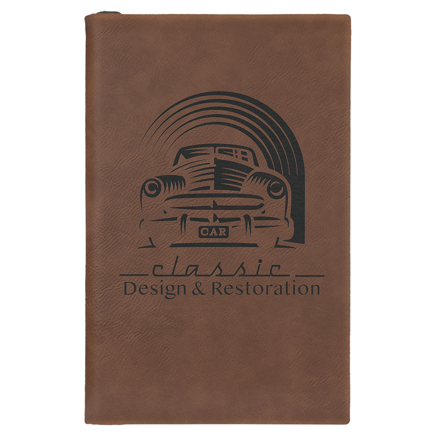 Leatherette Sketch Book Unlined Notepad