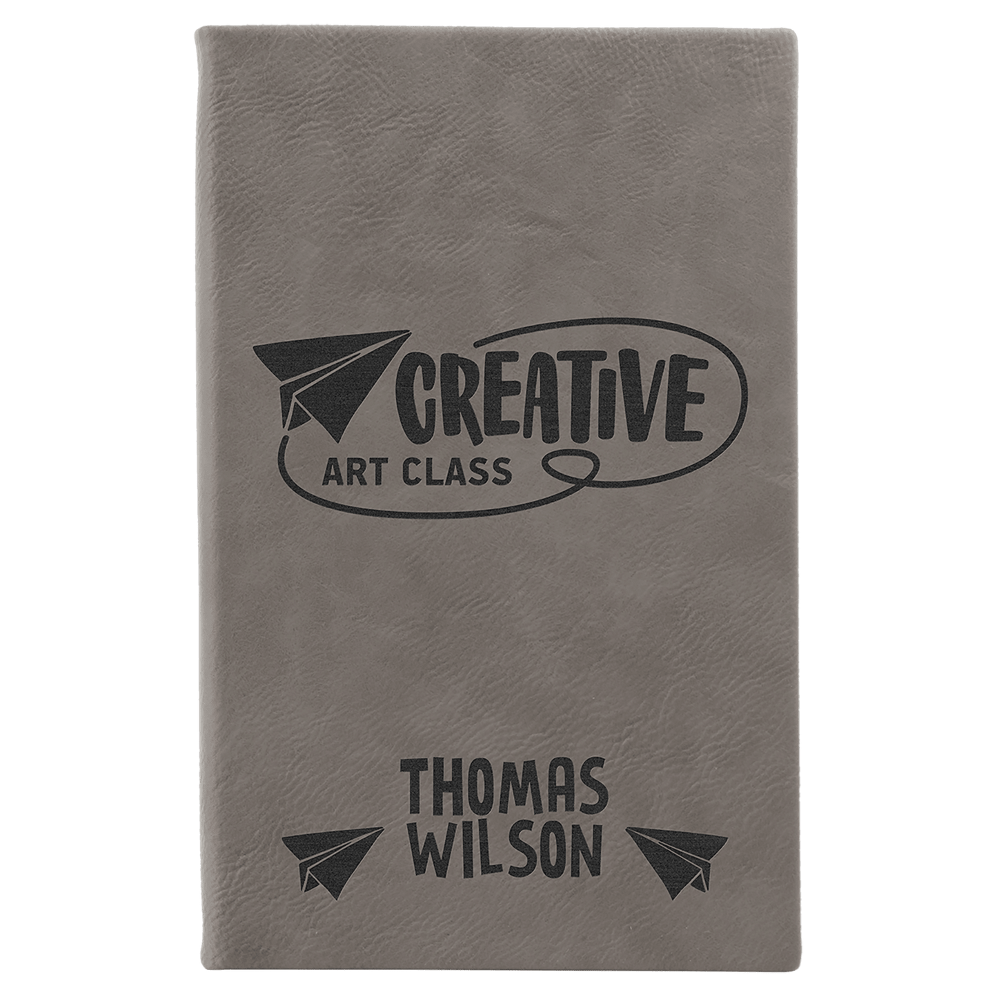 Leatherette Sketch Book Unlined Notepad