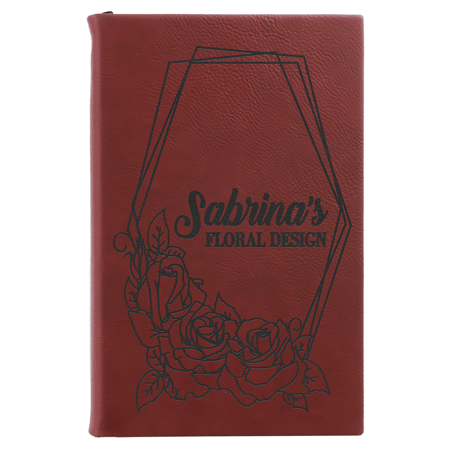 Leatherette Sketch Book Unlined Notepad