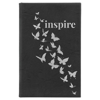 Leatherette Sketch Book Unlined Notepad
