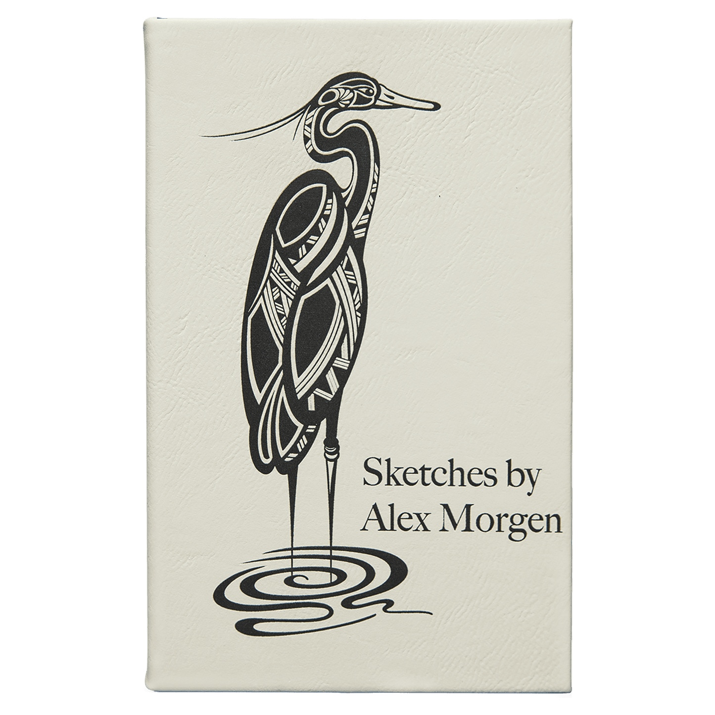 Leatherette Sketch Book Unlined Notepad