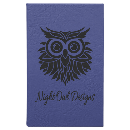 Leatherette Sketch Book Unlined Notepad