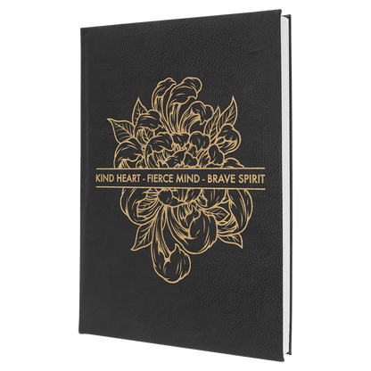 Leatherette Journal with Lined Notepad