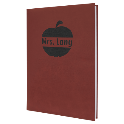 Leatherette Journal with Lined Notepad