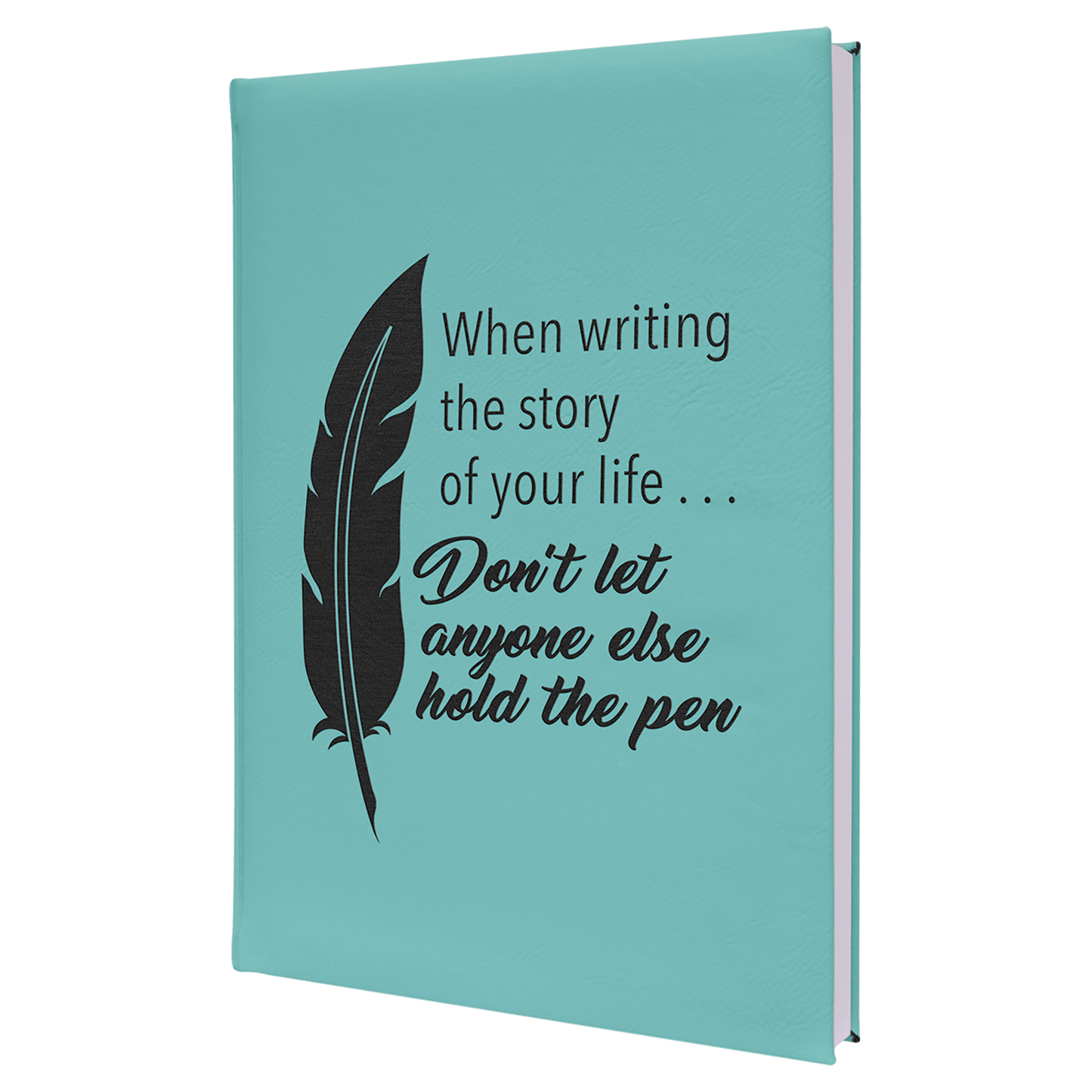 Leatherette Journal with Lined Notepad