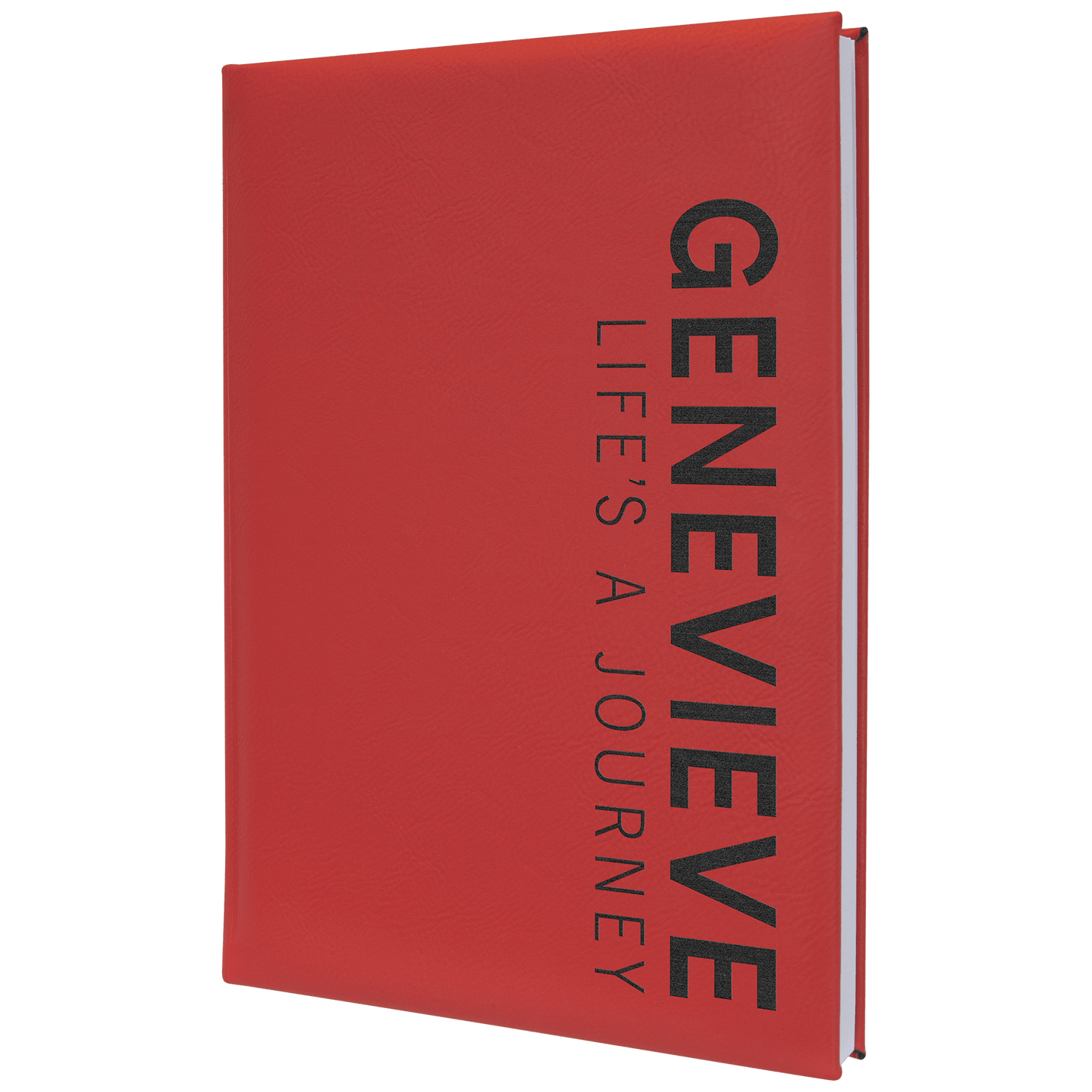 Leatherette Journal with Lined Notepad