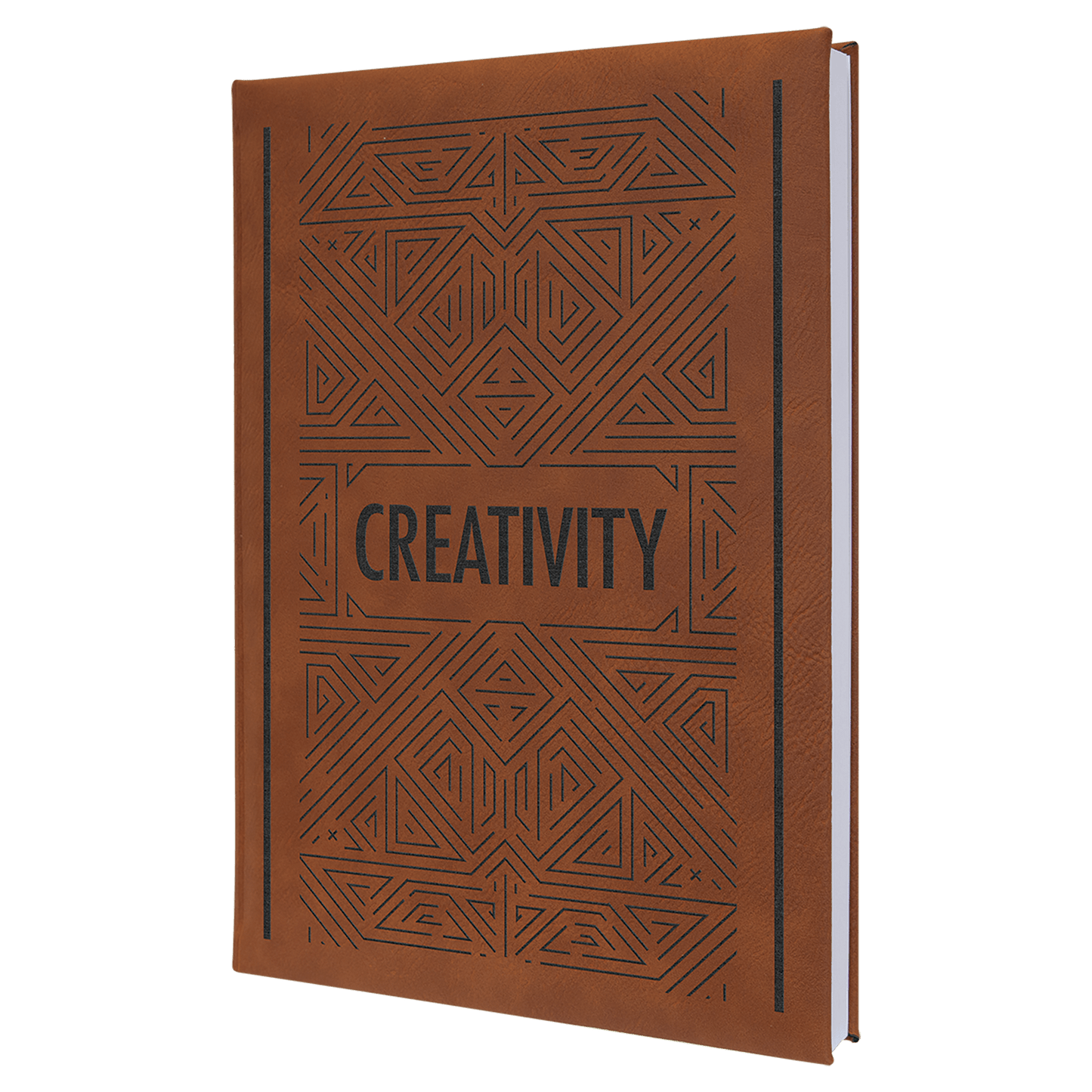 Leatherette Sketch Book Unlined Notepad