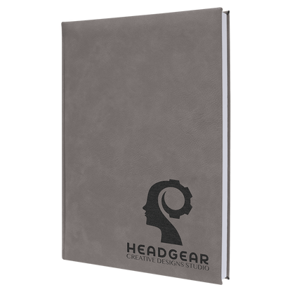 Leatherette Sketch Book Unlined Notepad