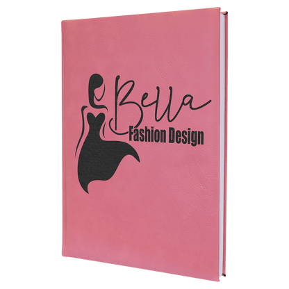Leatherette Sketch Book Unlined Notepad