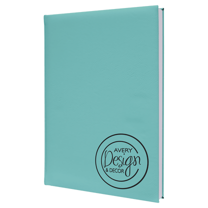 Leatherette Sketch Book Unlined Notepad