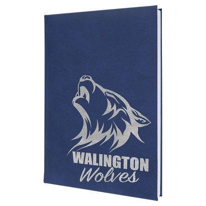 Leatherette Sketch Book Unlined Notepad