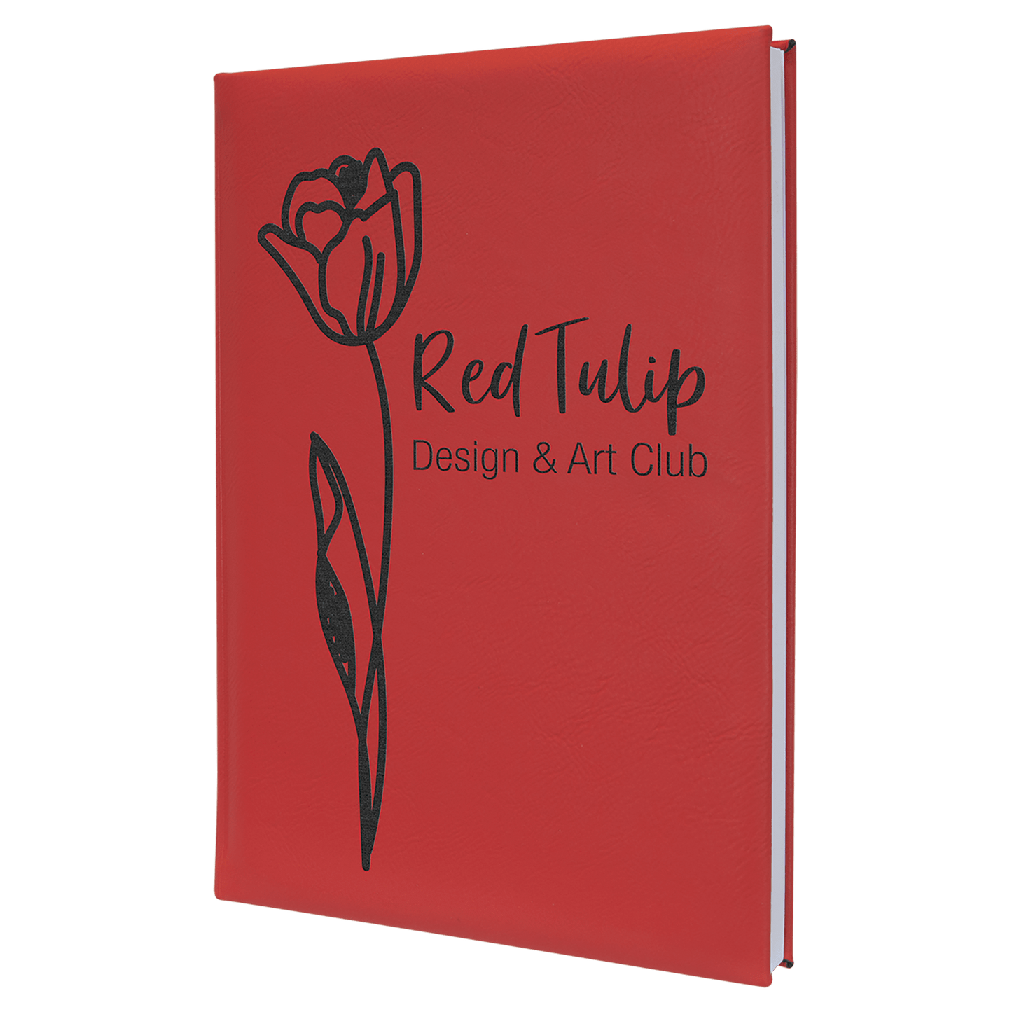 Leatherette Sketch Book Unlined Notepad