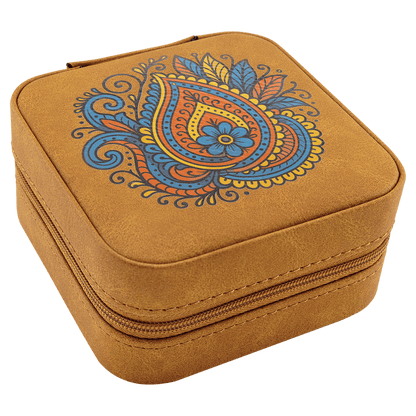 Travel Jewelry Box - Leatherette, Creekside Collection
