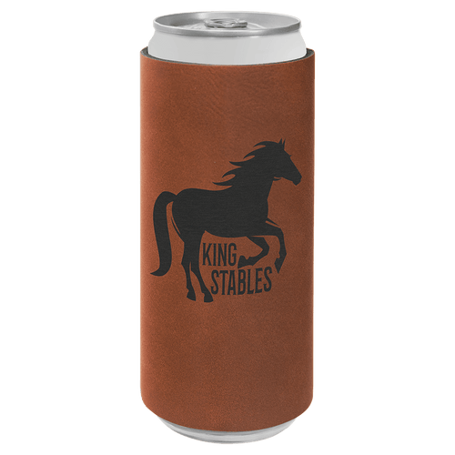 Leatherette Slim Beverage Holder