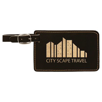 Leatherette Luggage Tag