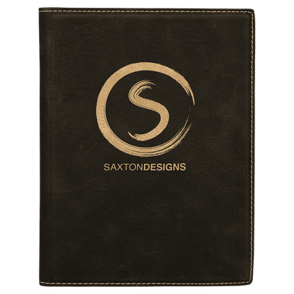 Leatherette Small Portfolio Notepad