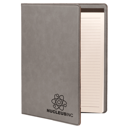 Leatherette Portfolio Notepad