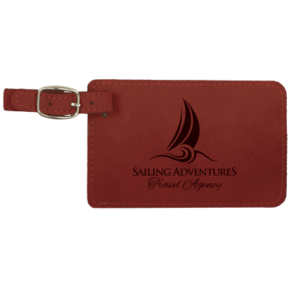 Leatherette Luggage Tag