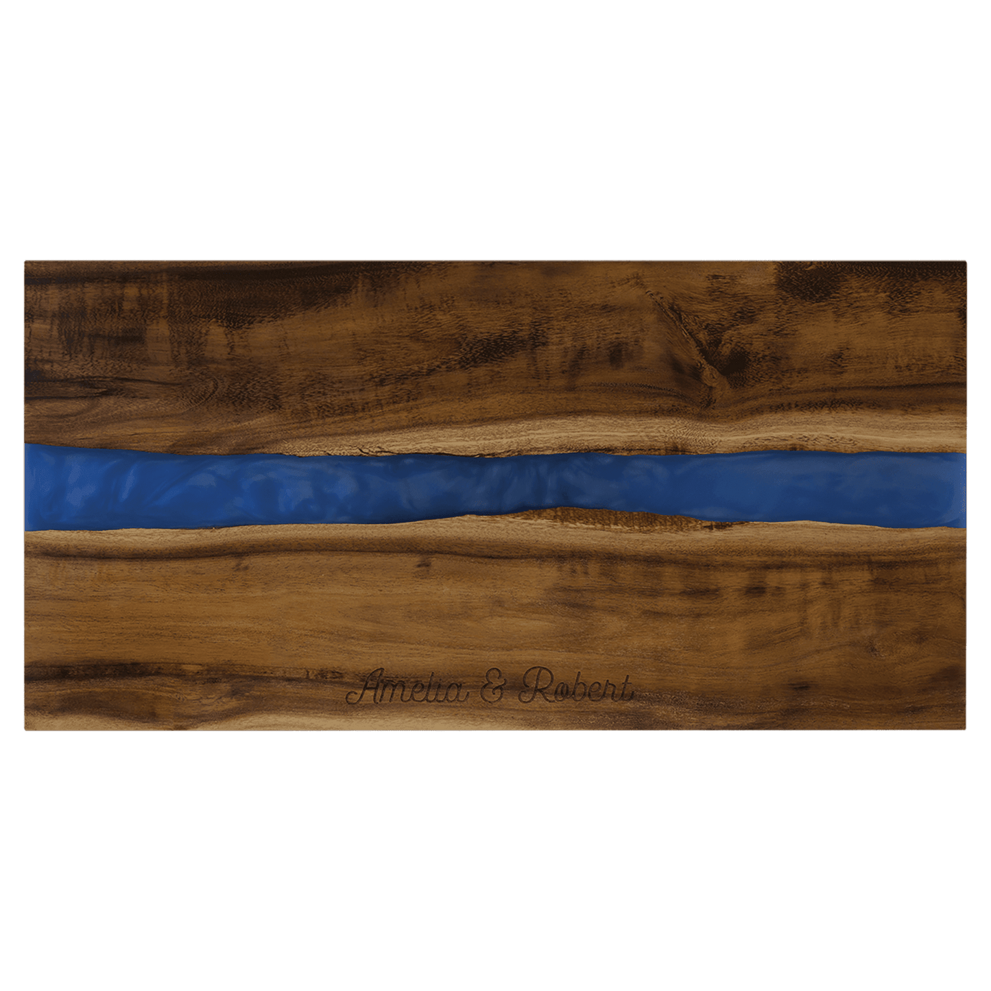 Acacia with Pearl Resin Serving Board
