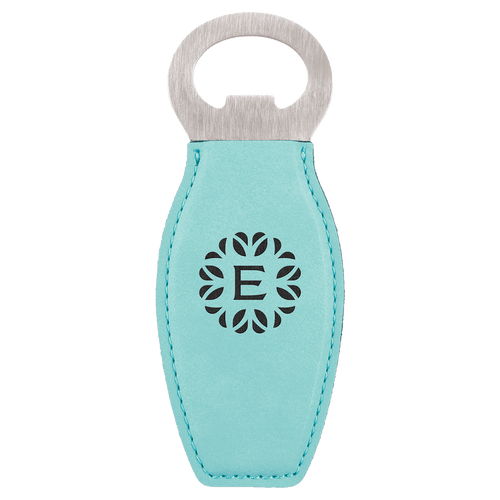 Leatherette Bottle Opener with Magnet