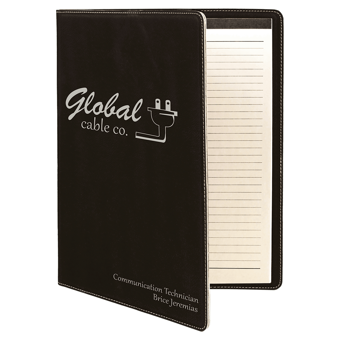 Leatherette Portfolio Notepad