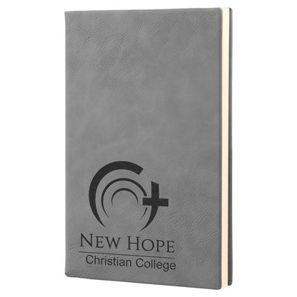 Leatherette Journal with Lined Notepad