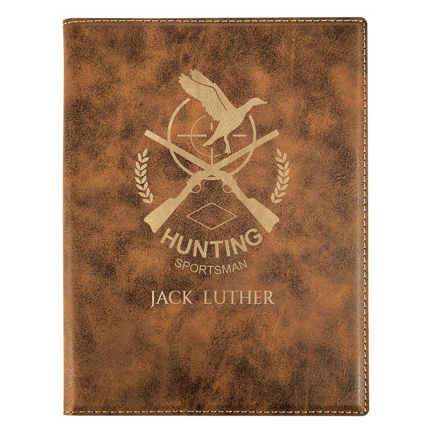 Leatherette Small Portfolio Notepad