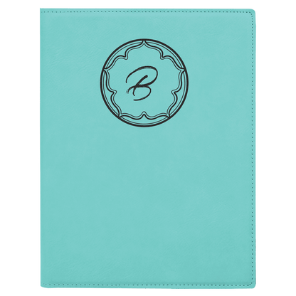 Leatherette Small Portfolio Notepad