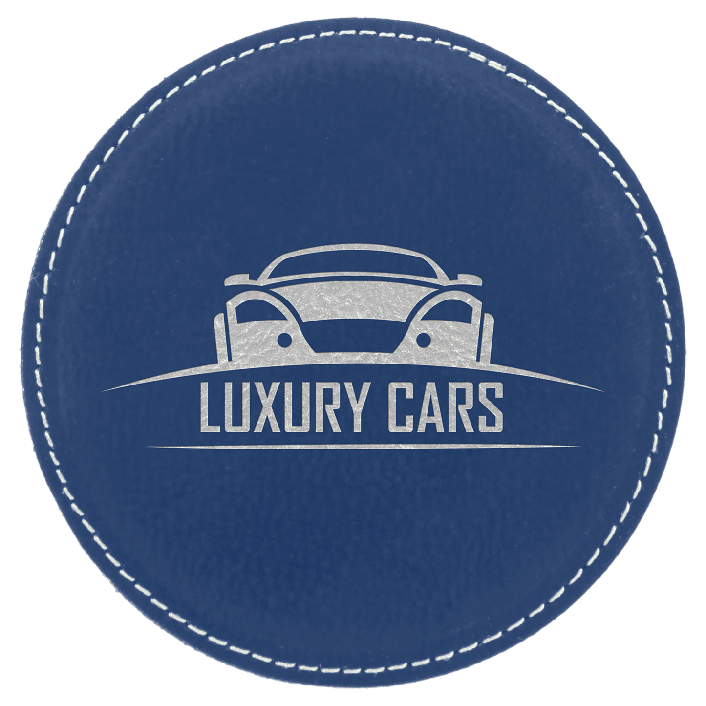Round Leatherette Coaster