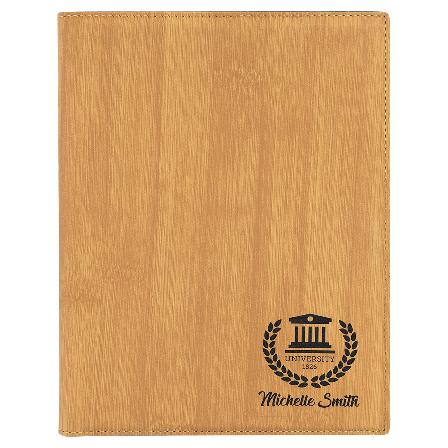 Leatherette Small Portfolio Notepad
