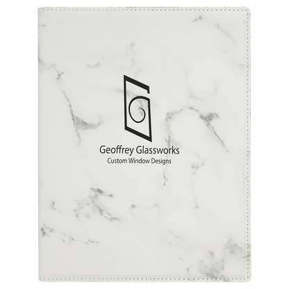 Leatherette Small Portfolio Notepad