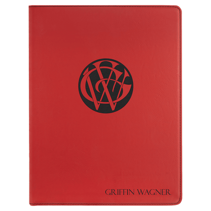 Leatherette Portfolio Notepad