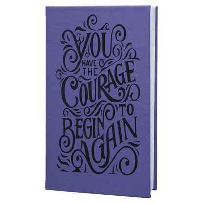 Leatherette Journal with Lined Notepad