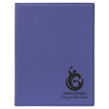 Leatherette Small Portfolio Notepad