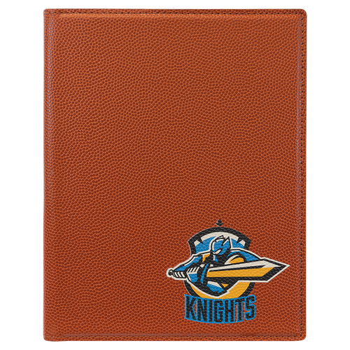 Basketball Leatherette Small Portfolio Notepad