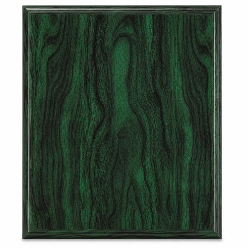Green Woodgrain Plaque