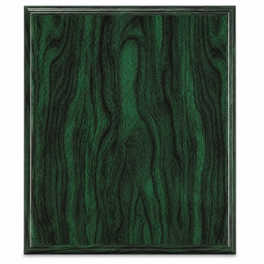 Green Woodgrain Plaque