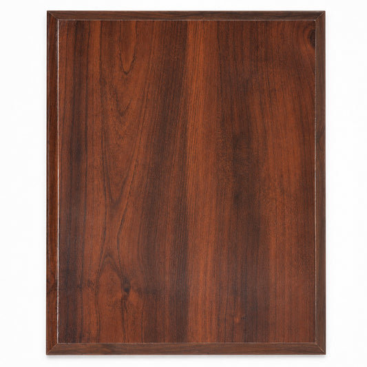 High Gloss Cherry Finish Plaque